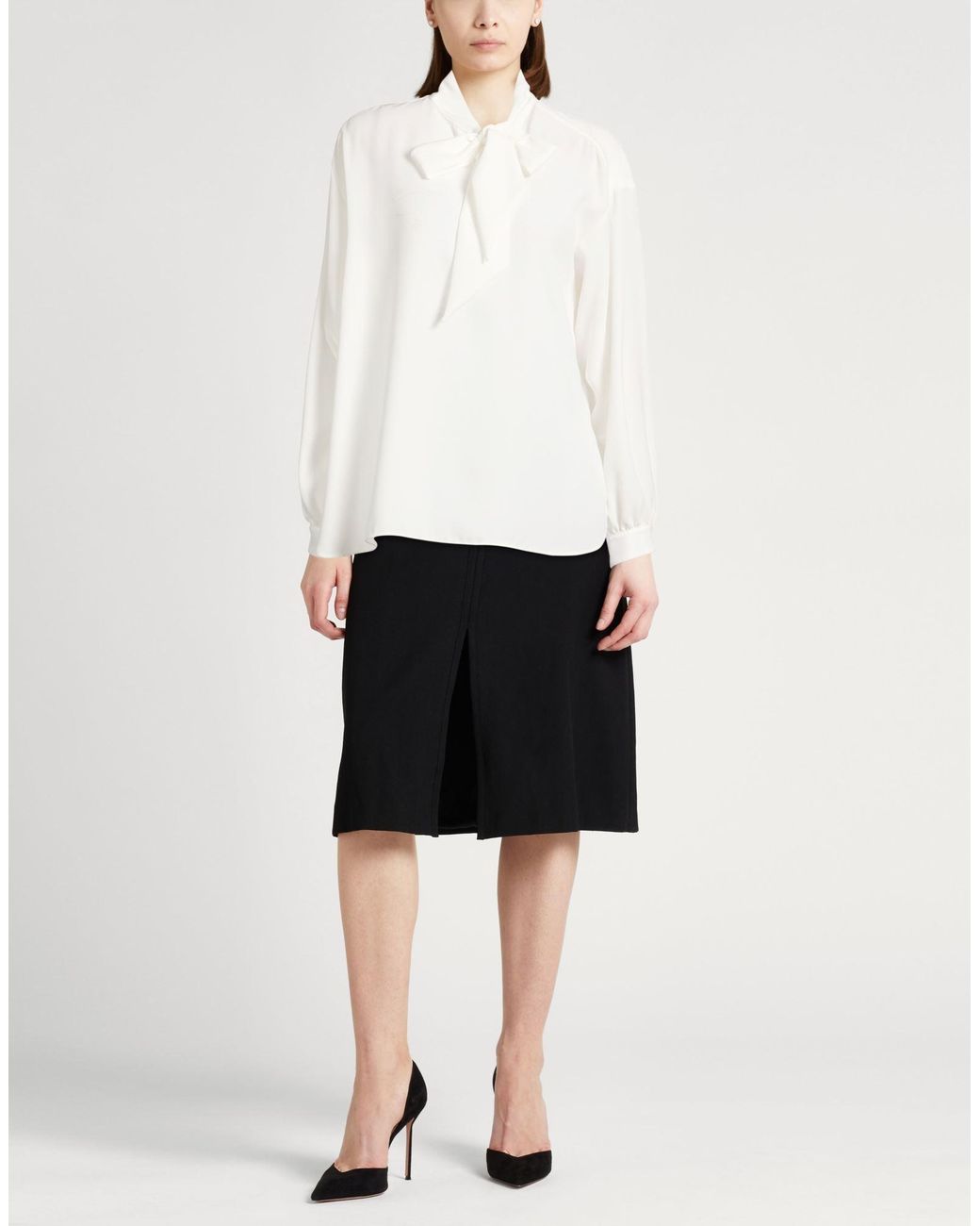 Emporio Armani White Top Polyester
