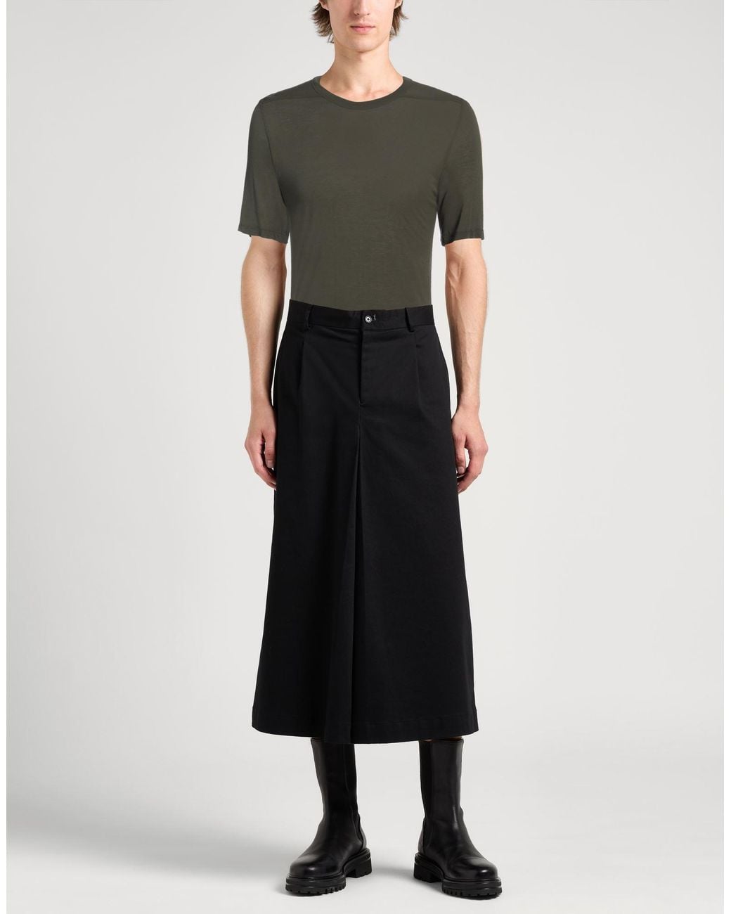 Rick Owens Green T-shirt for men