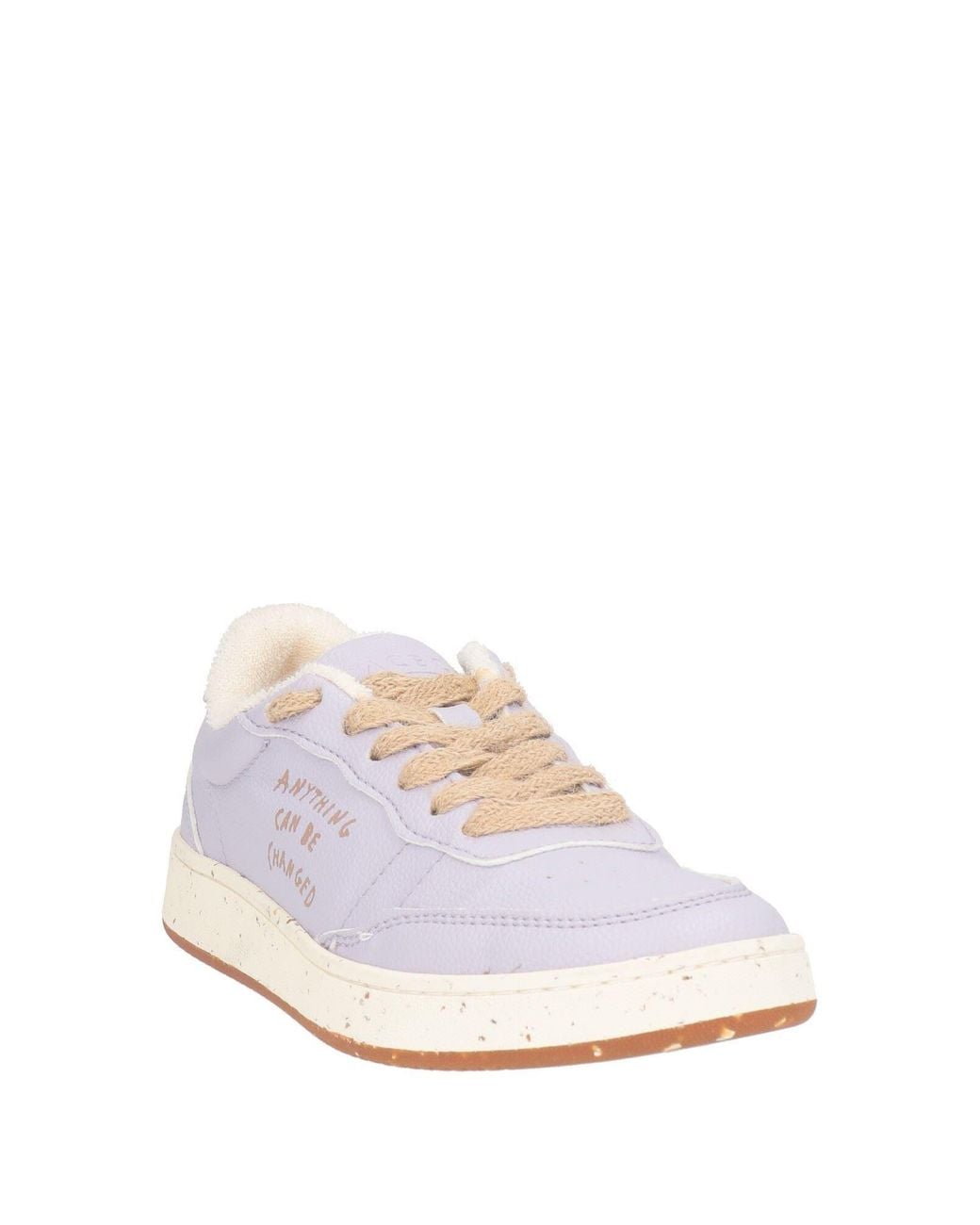 Acbc White Sneakers Textile Fibers