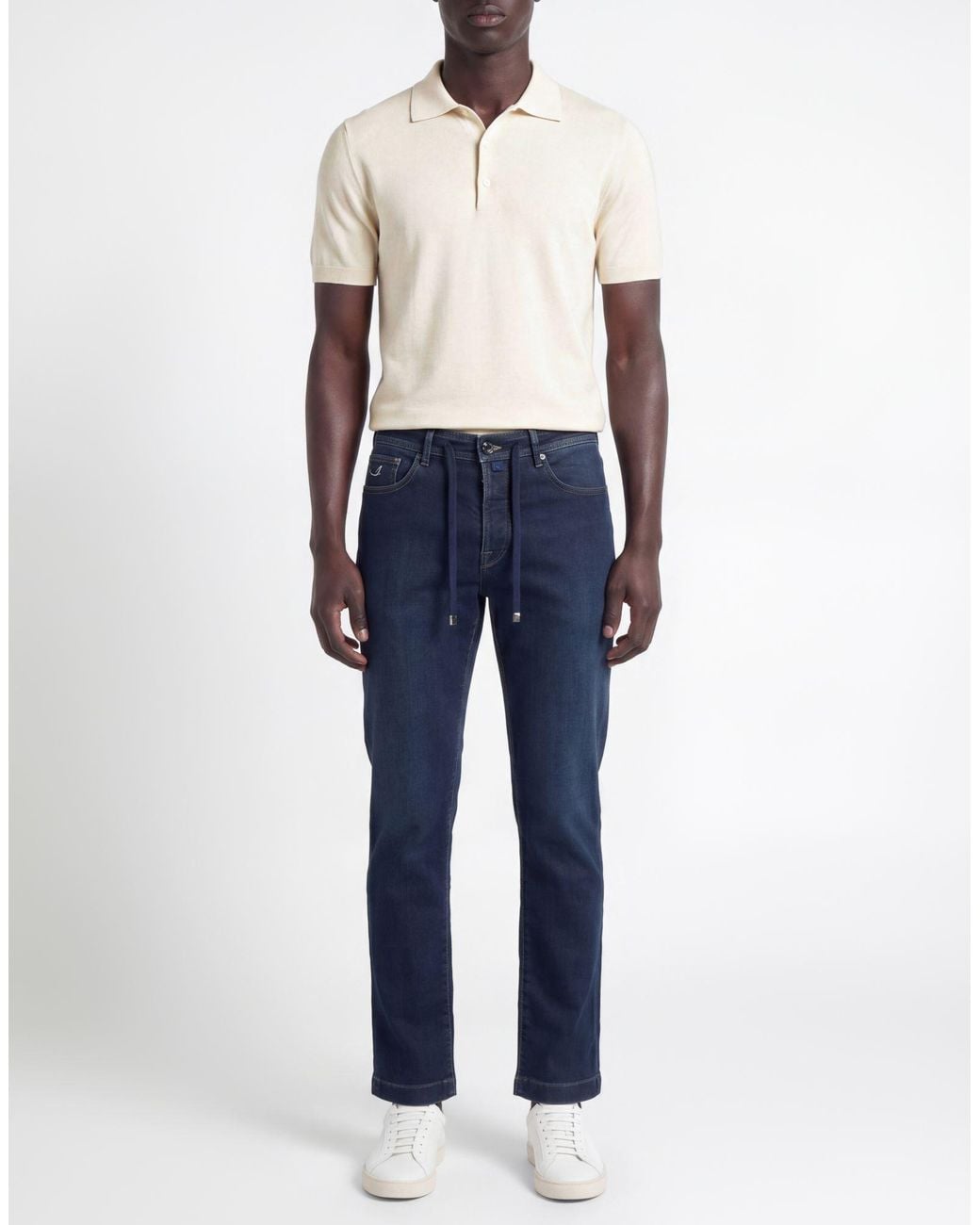 Jacob Cohen Blue Jeans Cotton, Polyester, Elastane for men