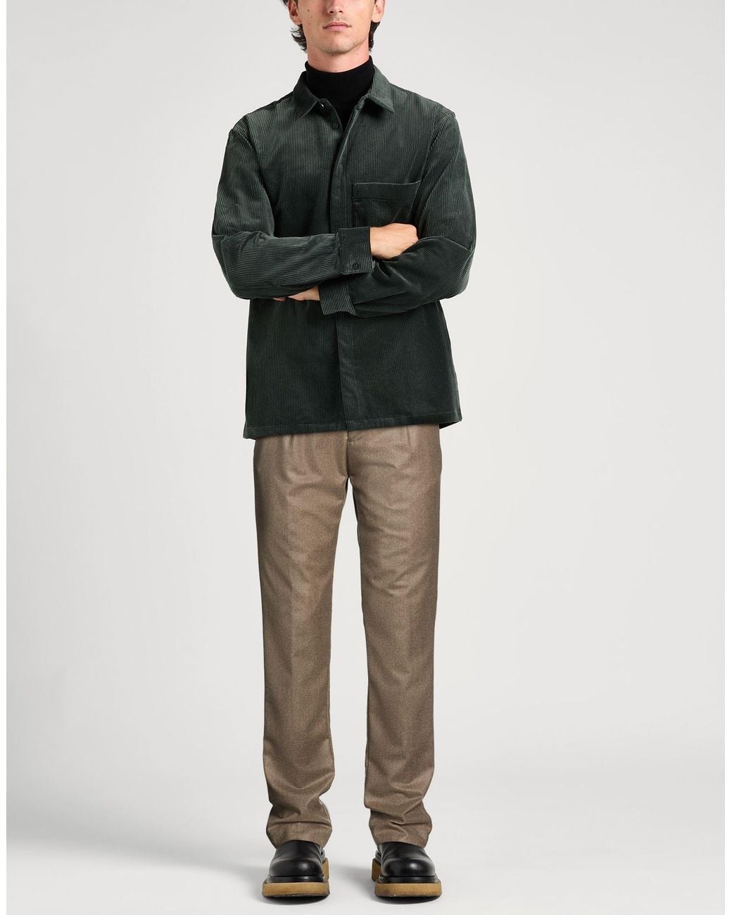 Berwich Natural Pants Wool for men