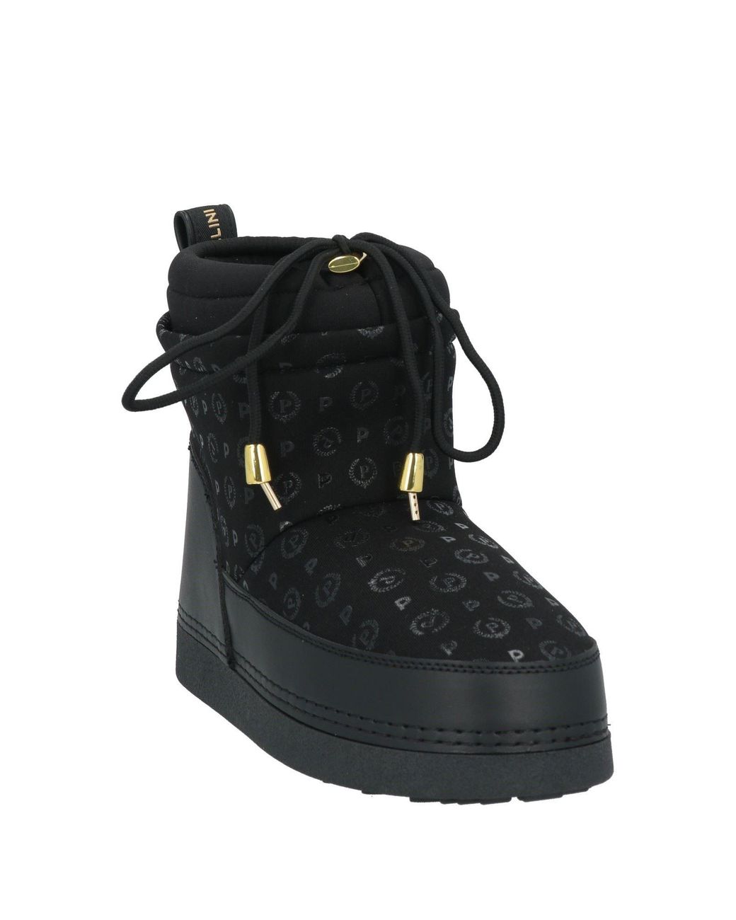 Pollini Black Ankle Boots