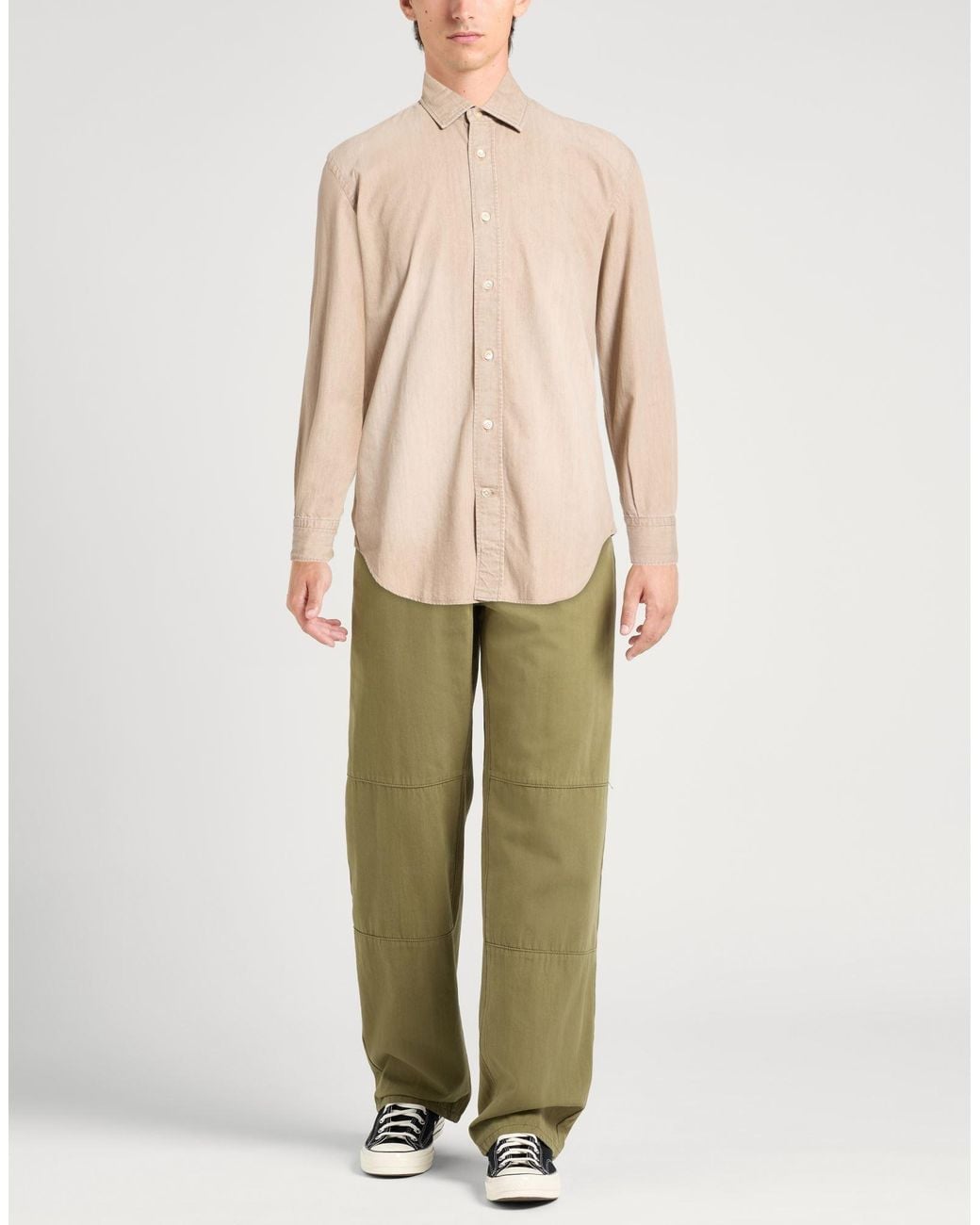 Eleventy Natural Shirt Cotton for men