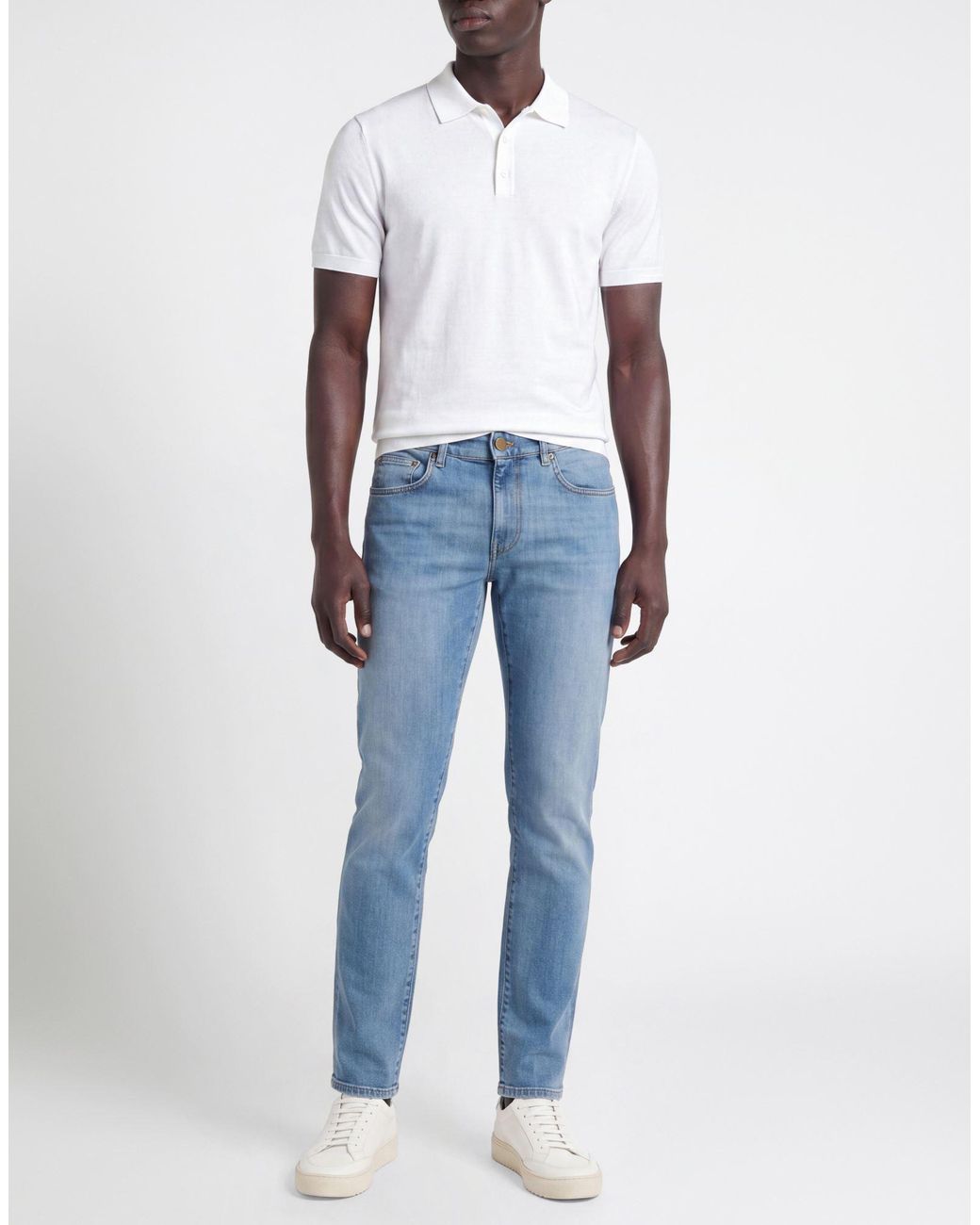PT Torino Blue Jeans Cotton, Elastane for men
