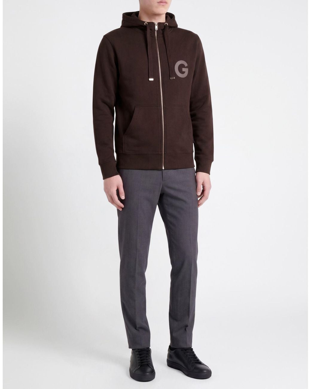 Gazzarrini Brown Sweatshirt for men