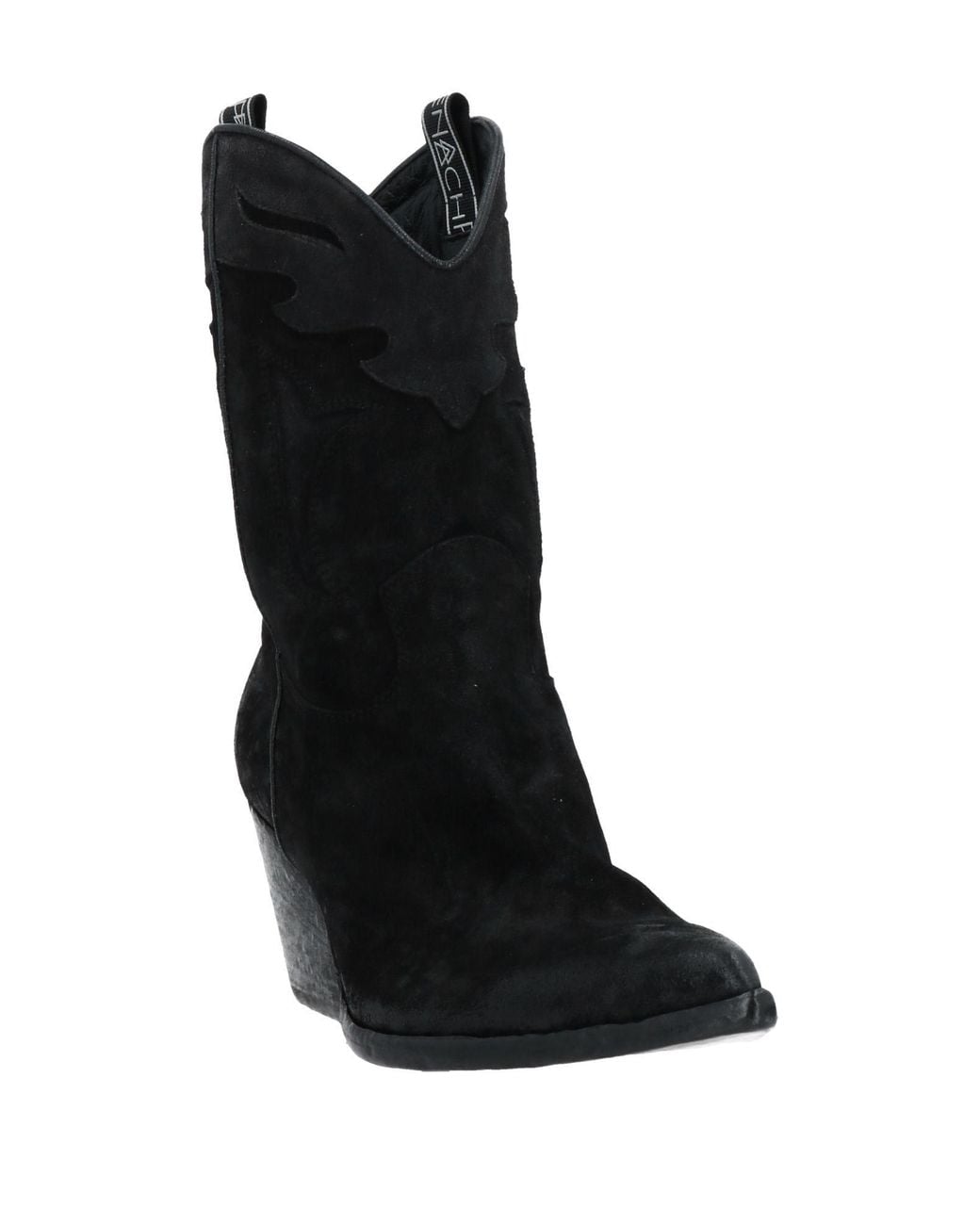 Elena Iachi Black Ankle Boots Soft Leather
