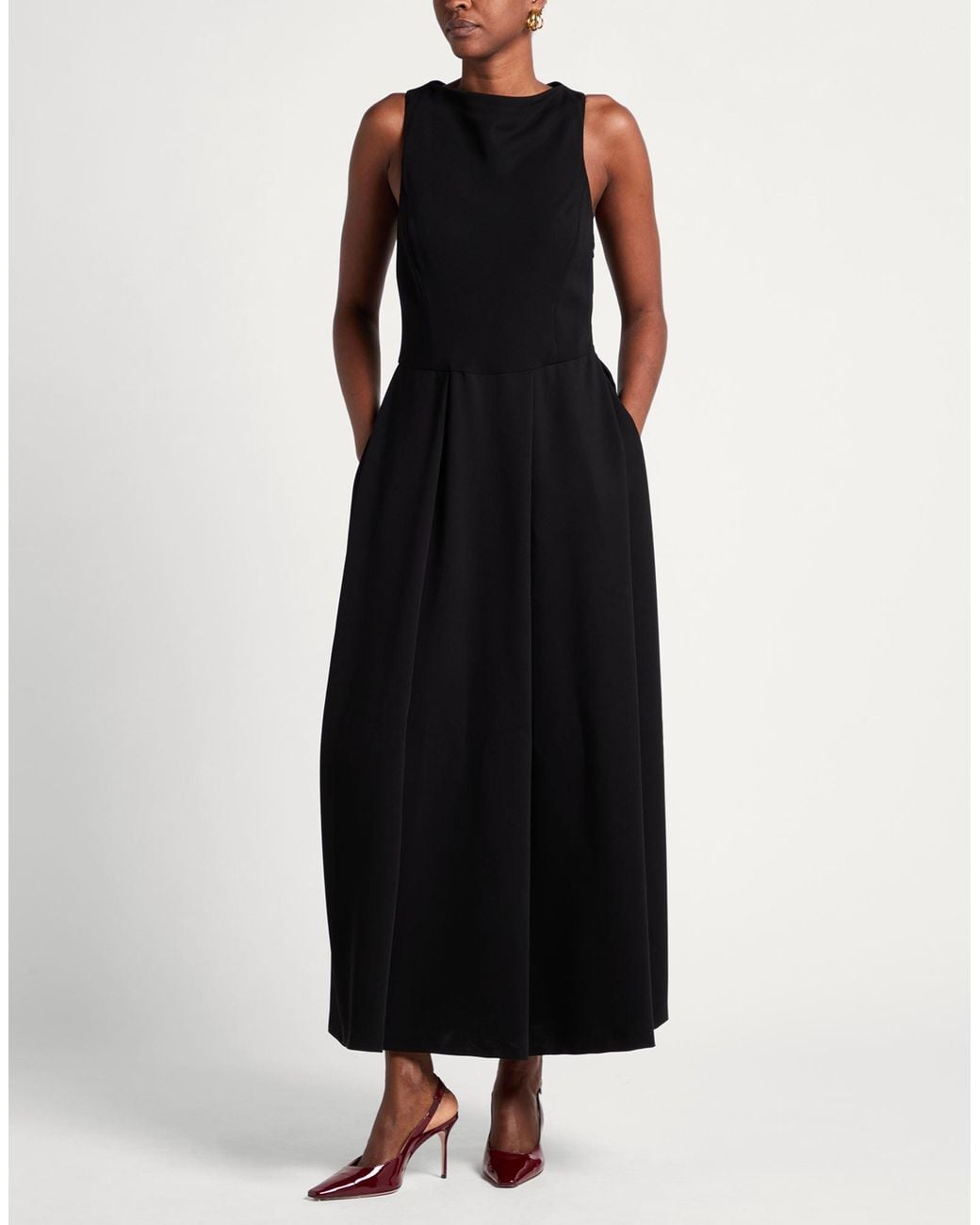 Emporio Armani Black Maxi Dress