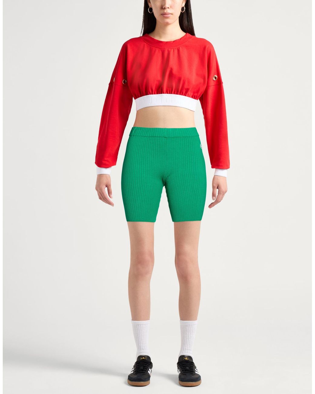 Sporty & Rich Green Shorts & Bermuda Shorts