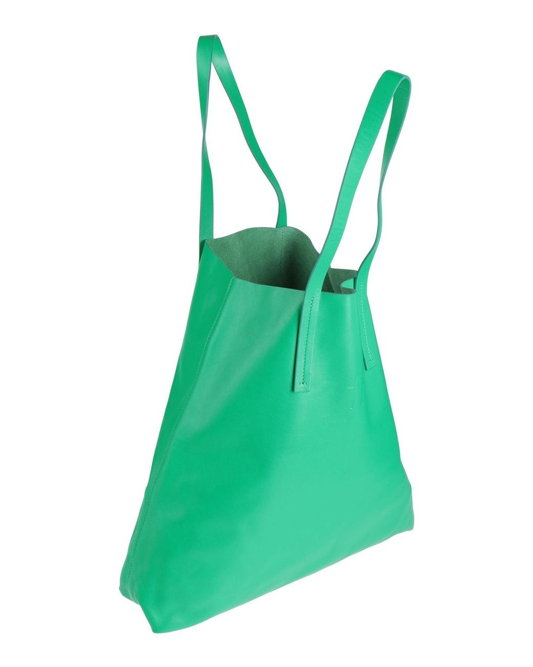 Forte_forte Green Shoulder Bag Leather