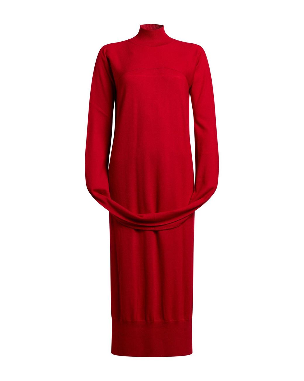 MEIMEIJ Red Midi Dress