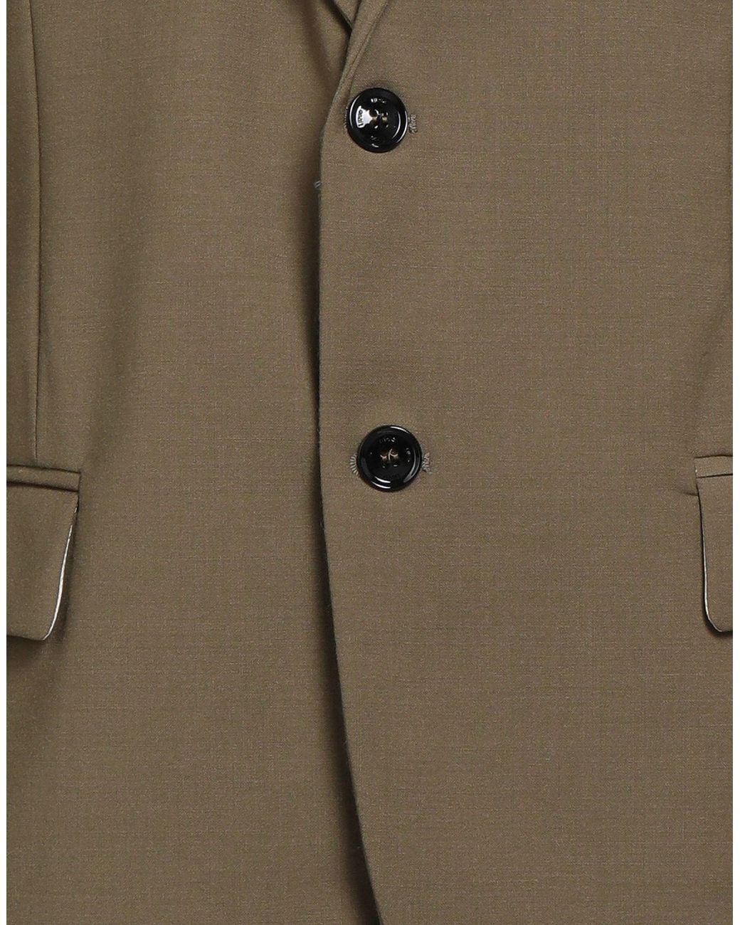 Liu Jo Green Military Blazer Polyester, Wool, Elastane for men