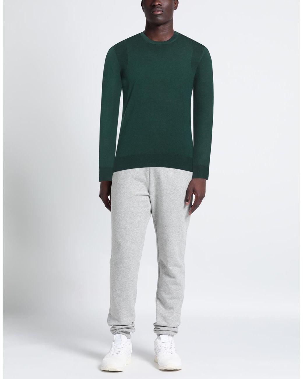 Low Brand Green Jumper for men