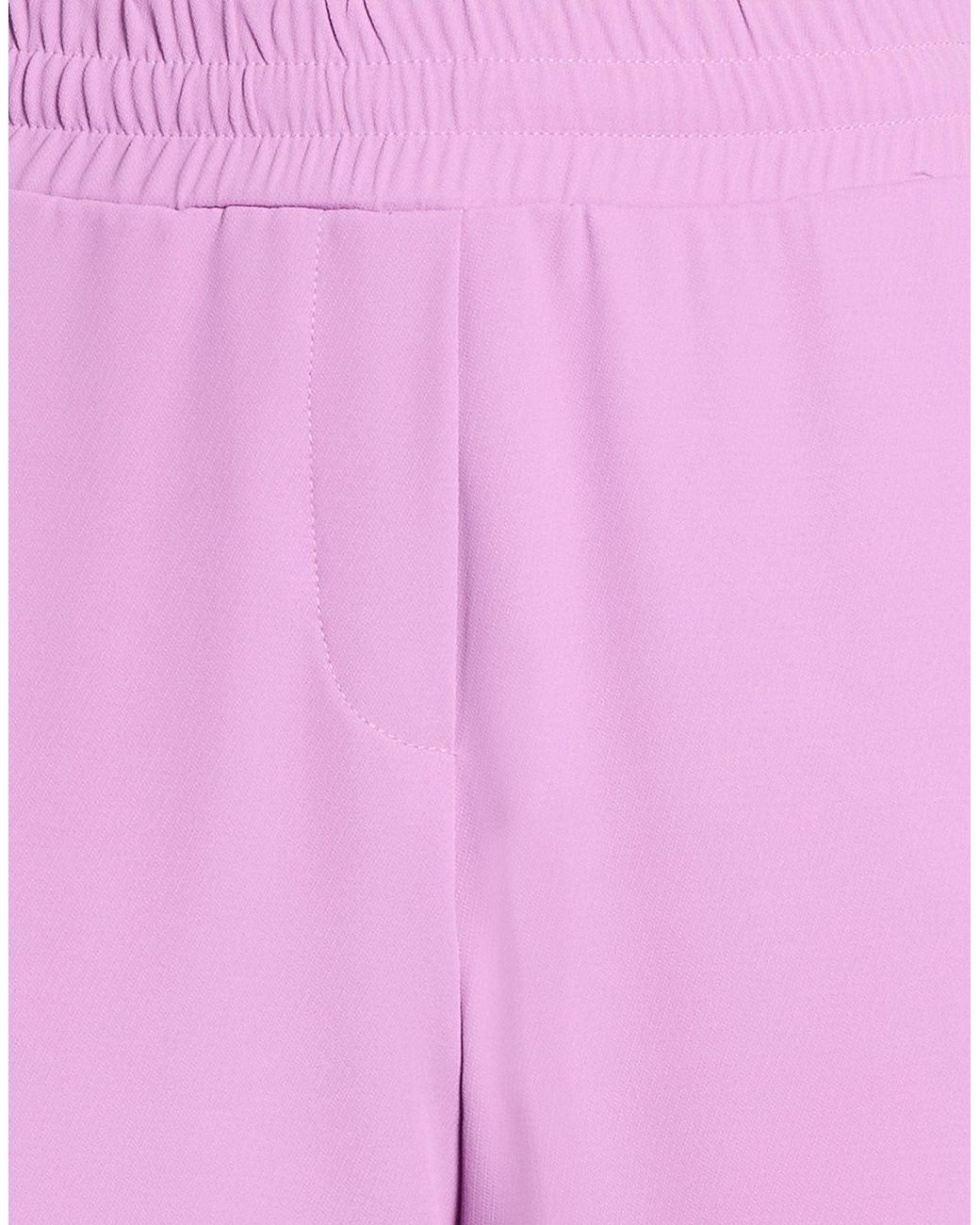 MÊME ROAD Pink Pants Polyester, Elastane