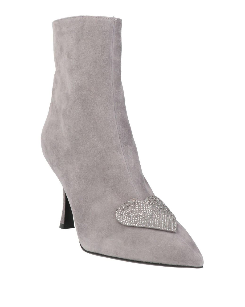 Tosca Blu Gray Ankle Boots Leather