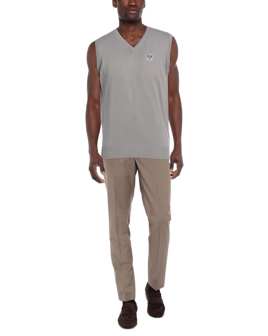 North Sails Gray Sweater for men