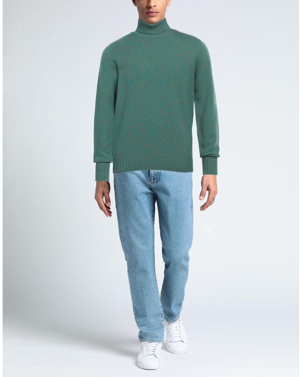 Drumohr Green Turtleneck for men
