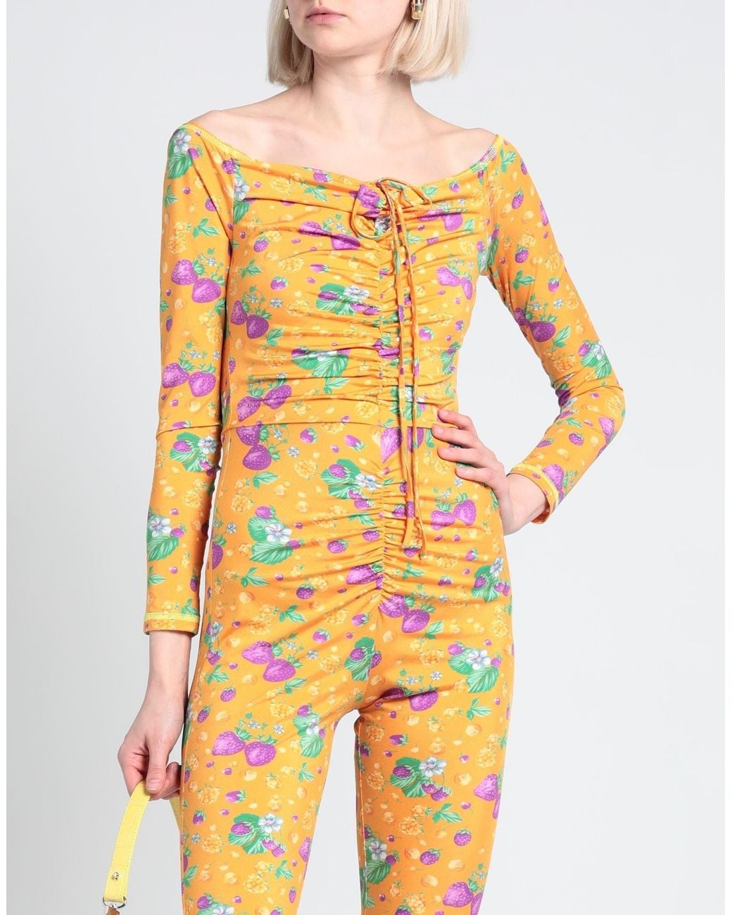 MSGM Yellow Jumpsuit