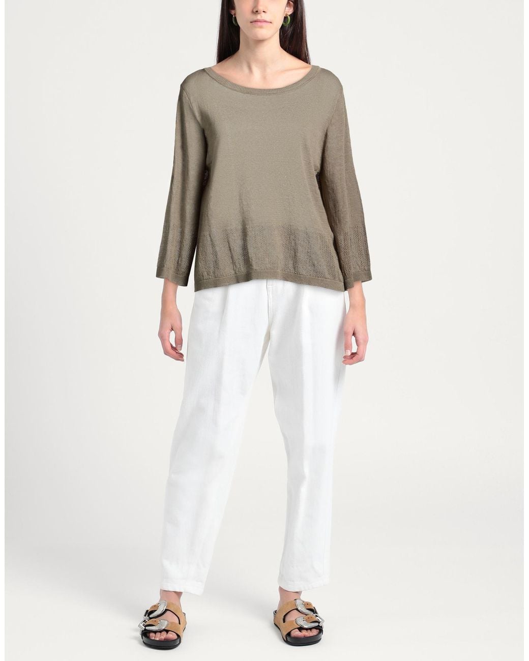 European Culture Brown Sweaters