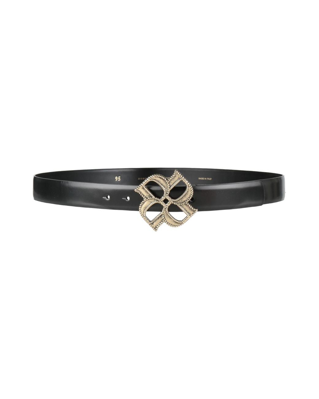 Dorothee Schumacher Black Belt Cow Leather