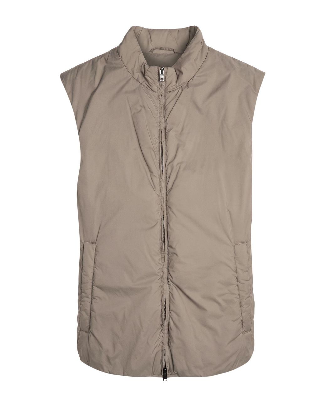 Herno Brown Gilet for men