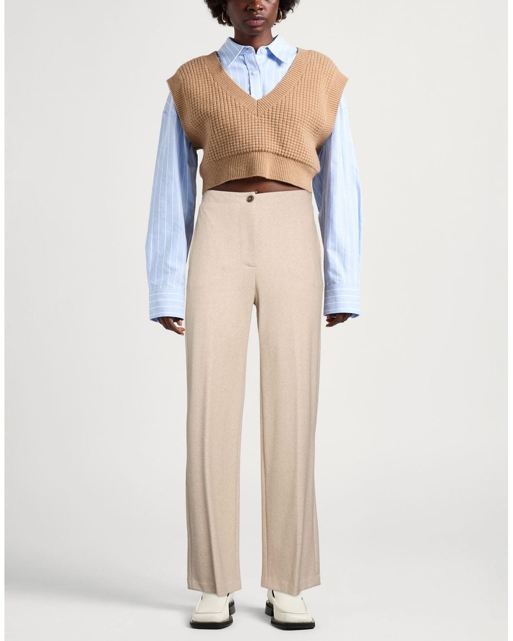 SEVENTY VENEZIA Natural Pants