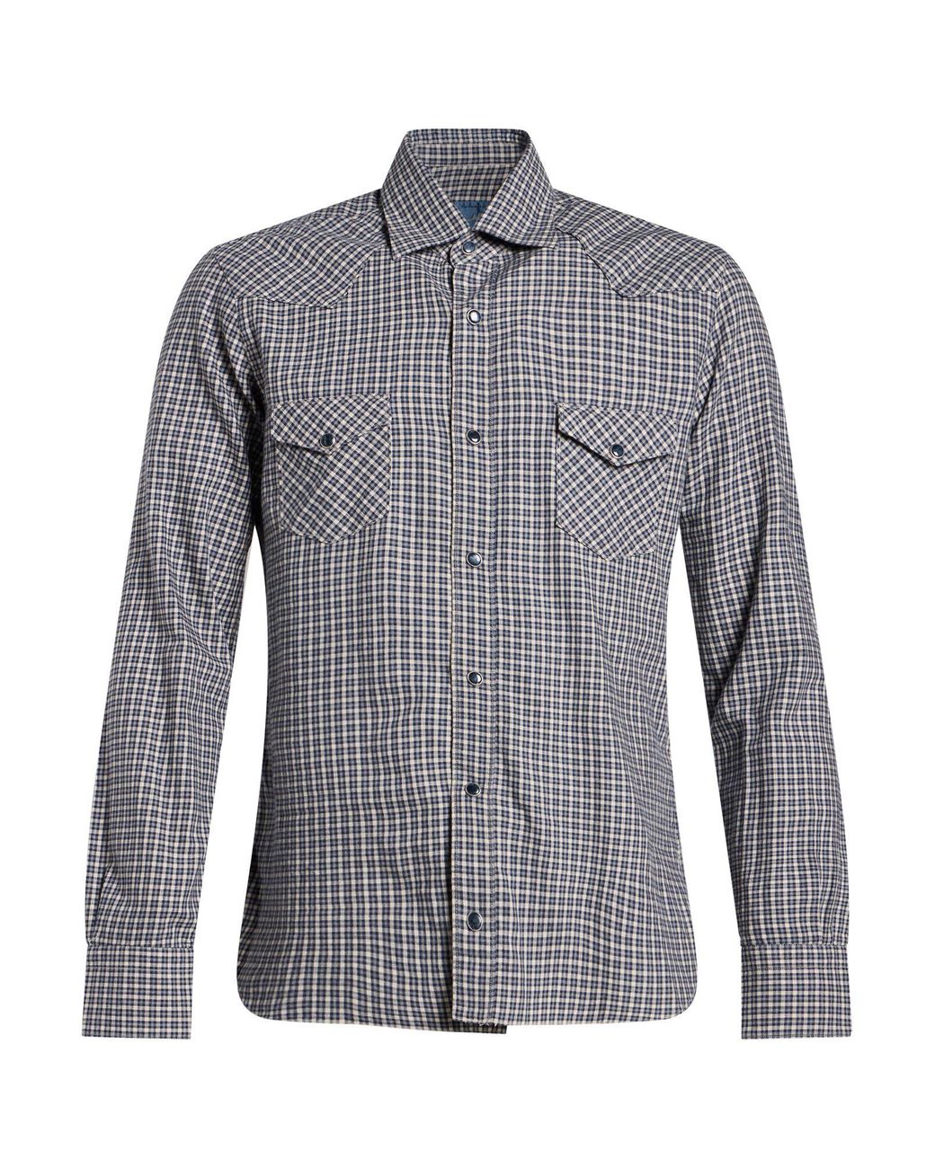 Barba Napoli Gray Shirts for men