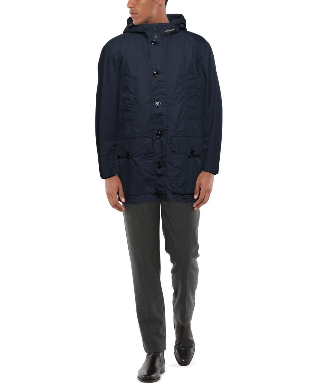 Woolrich Blue Coat for men