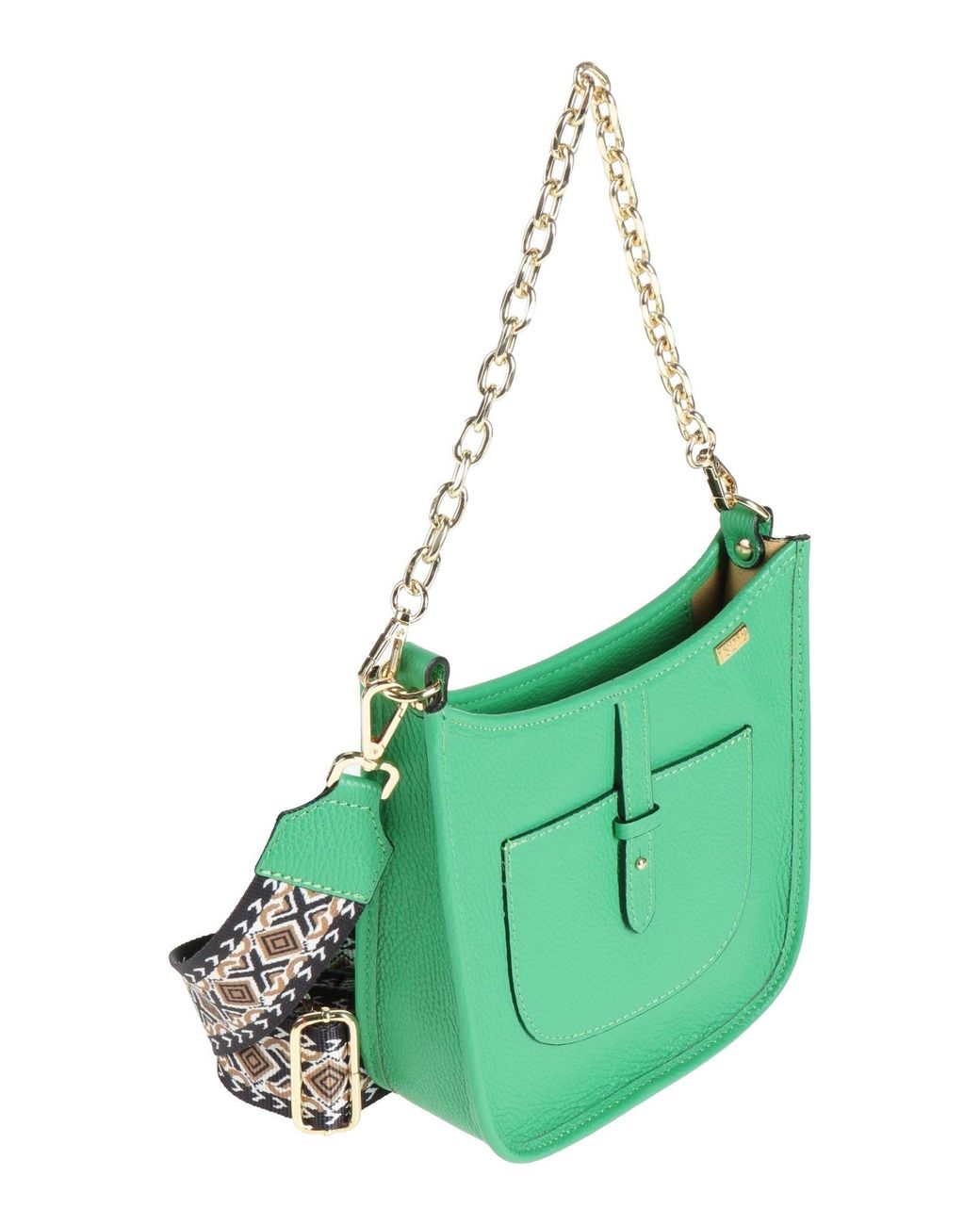 Tsd12 Green Shoulder Bags