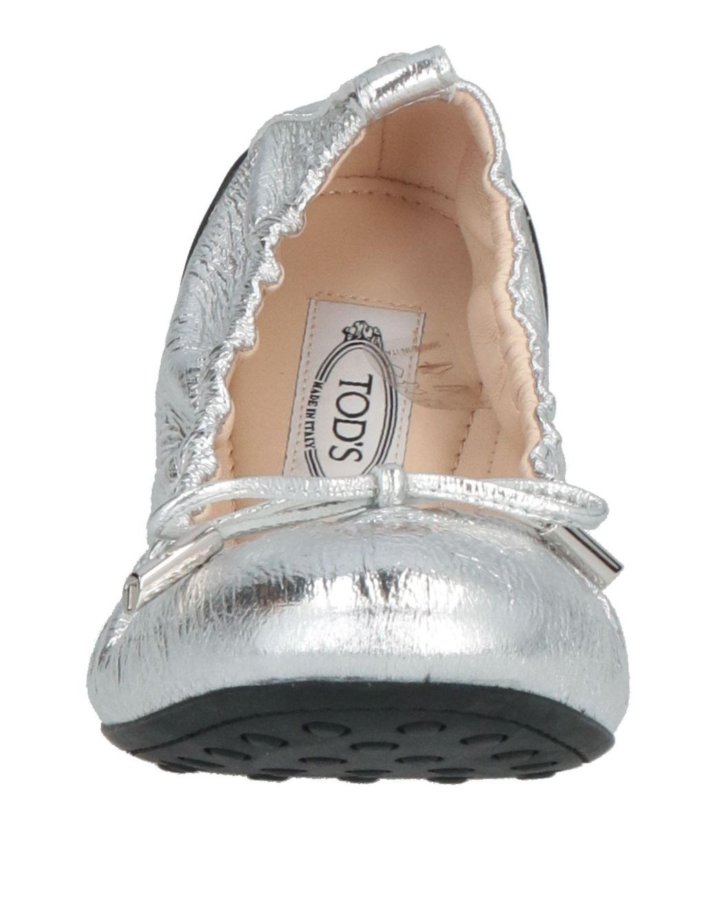 Tod's White Ballet Flats