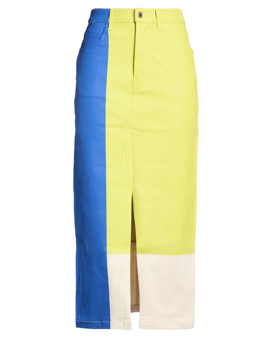 Simon Miller Yellow Denim Skirt