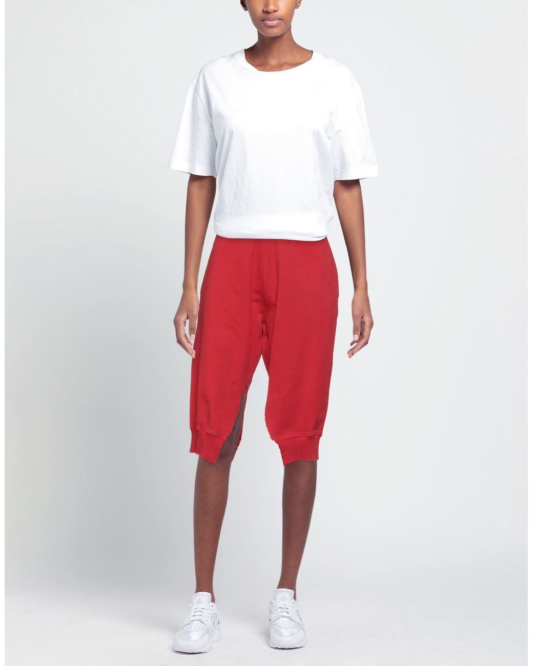 MM6 by Maison Margiela Red Trouser