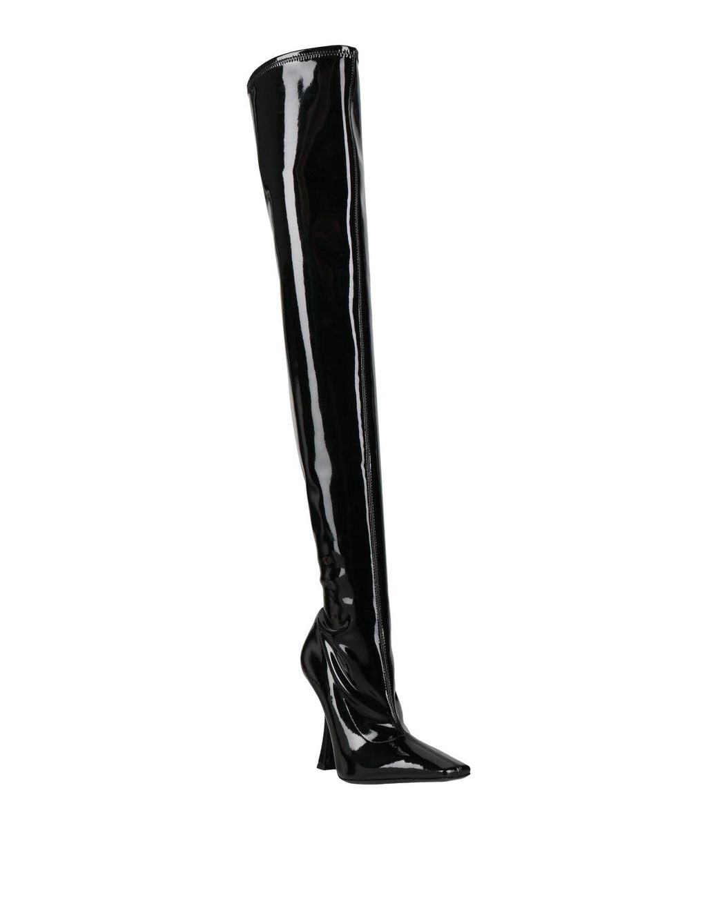 Casadei Black Boot Leather