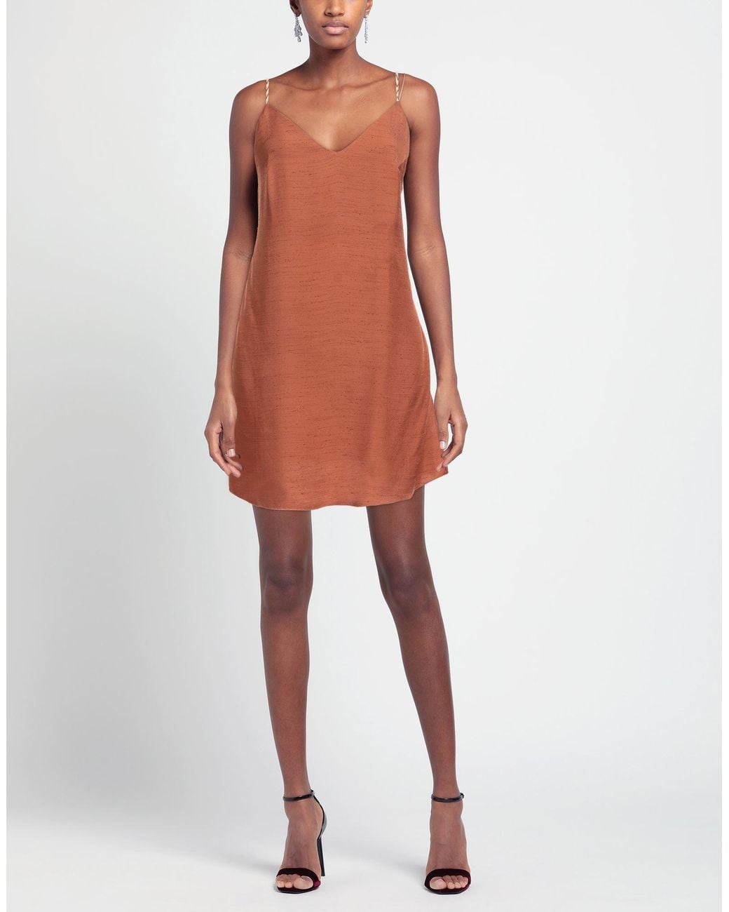 Maliparmi Brown Mini Dress