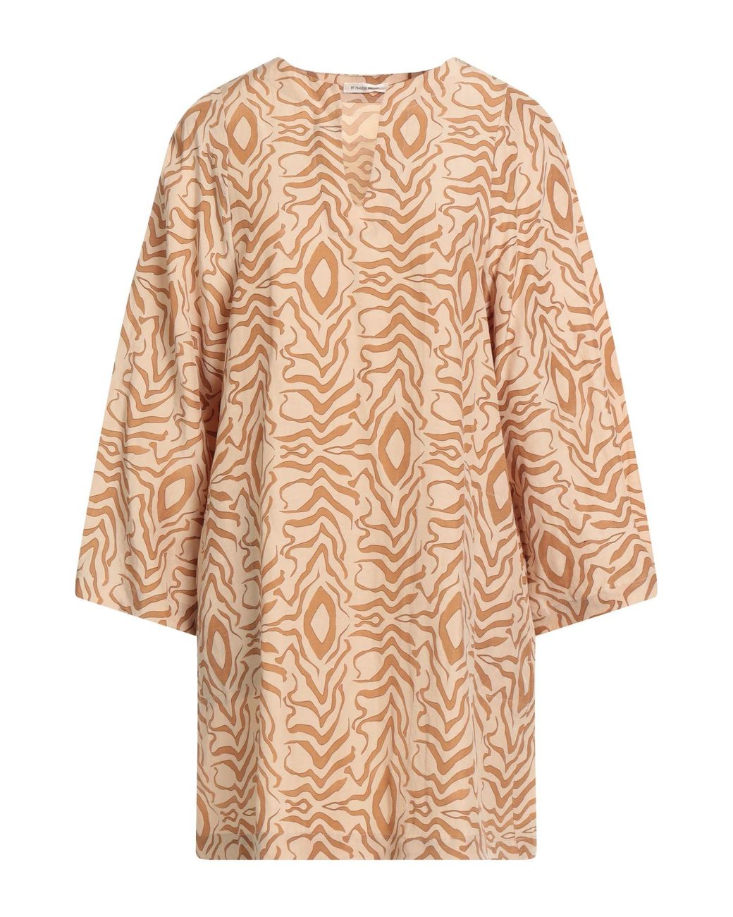By Malene Birger Natural Mini Dress