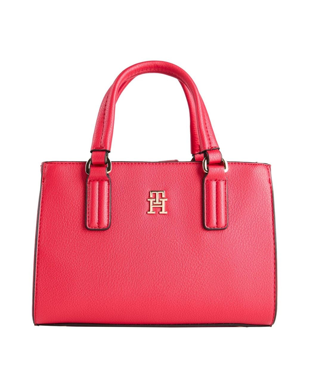 Tommy Hilfiger Pink Handbag Polyurethane