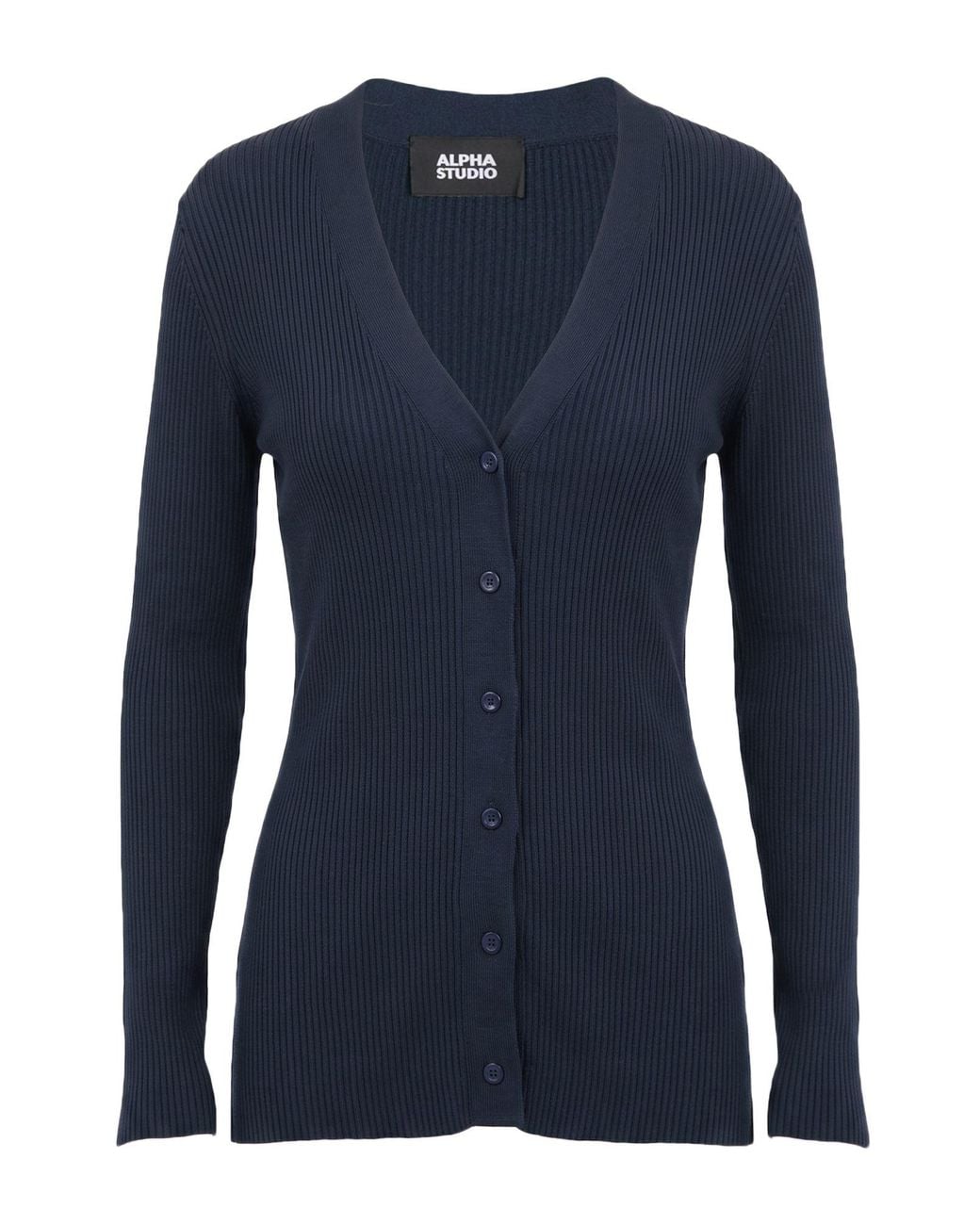 Cardigan Alpha Studio en coloris Blue