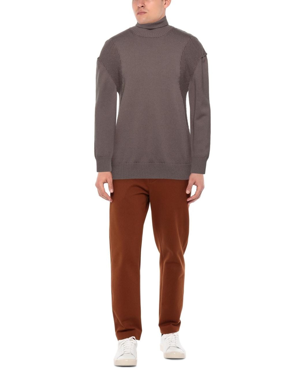Paolo Pecora Brown Turtleneck for men