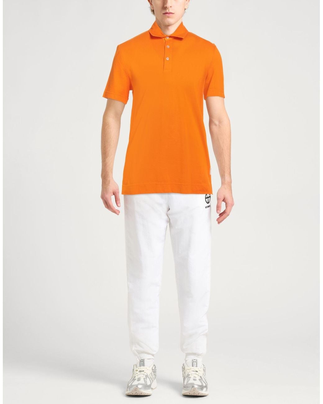 Ballantyne Orange Polo Shirt for men