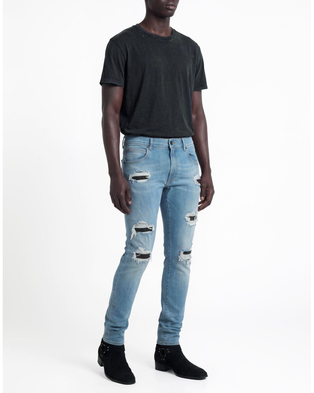 MD75 Blue Jeans Cotton, Elastane for men