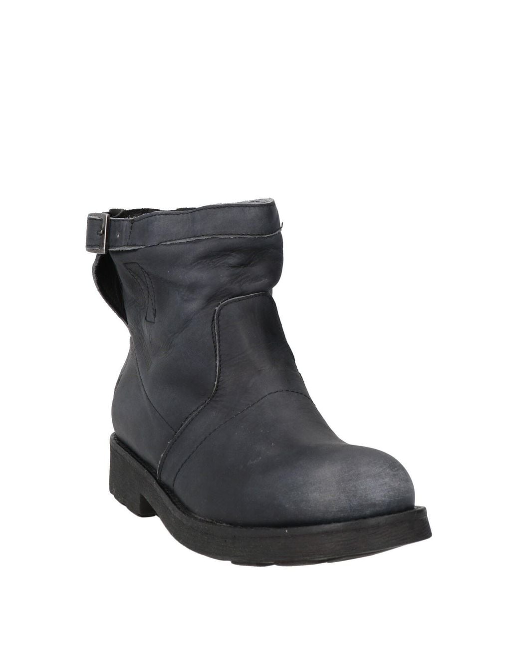 Bikkembergs Black Ankle Boots Leather