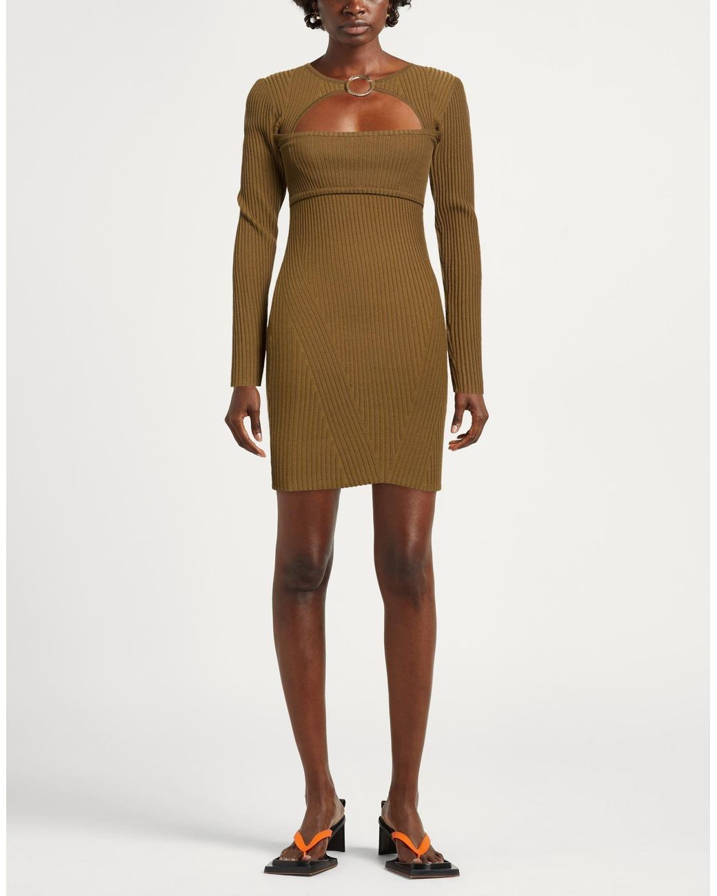Just Cavalli Natural Mini Dress