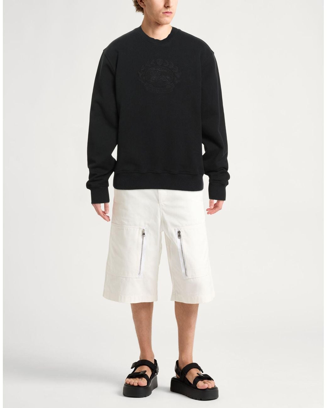 Sudadera Burberry de hombre de color Black