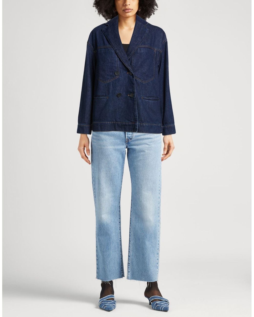 Alpha Studio Blue Blazers