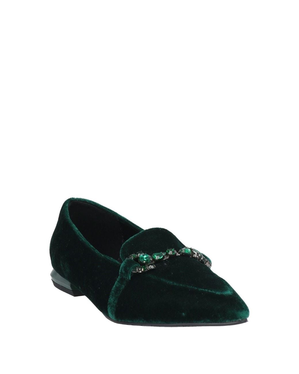 Tosca Blu Green Loafers Textile Fibers