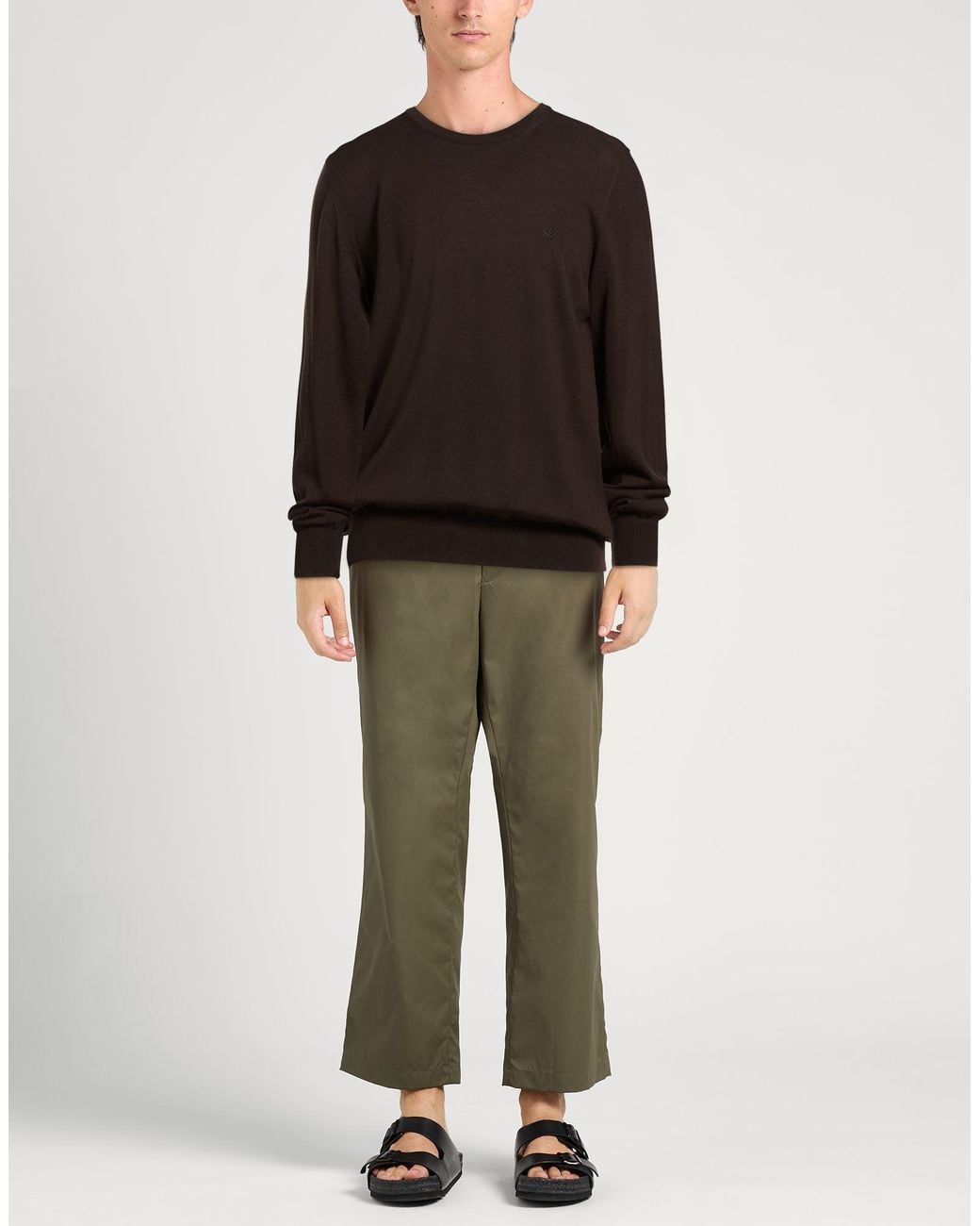 Pullover Brooksfield de hombre de color Brown
