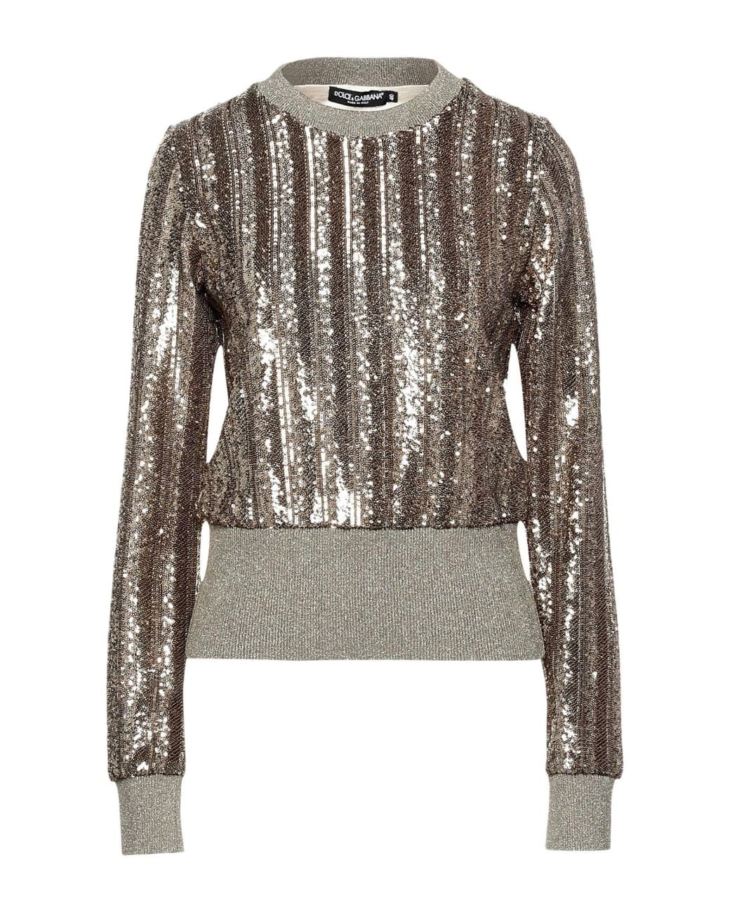 Dolce & Gabbana Metallic Top
