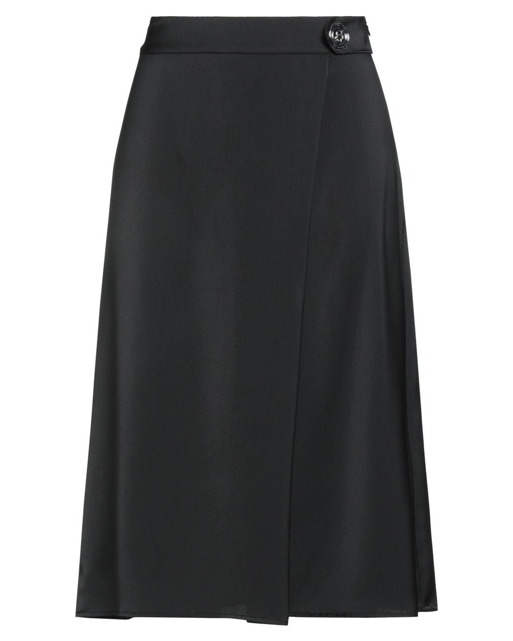 Karl Lagerfeld Black Midi Skirt