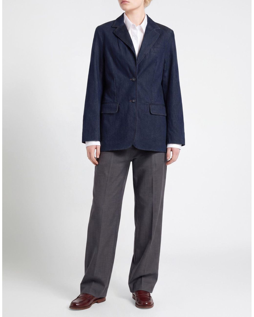 Officine Generale Blue Blazer