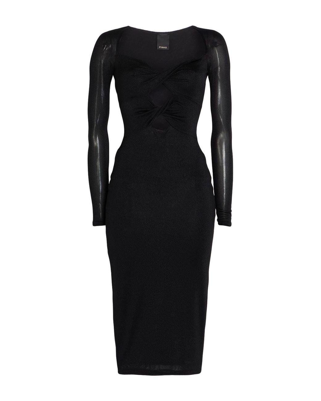 Pinko Black Midi Dress