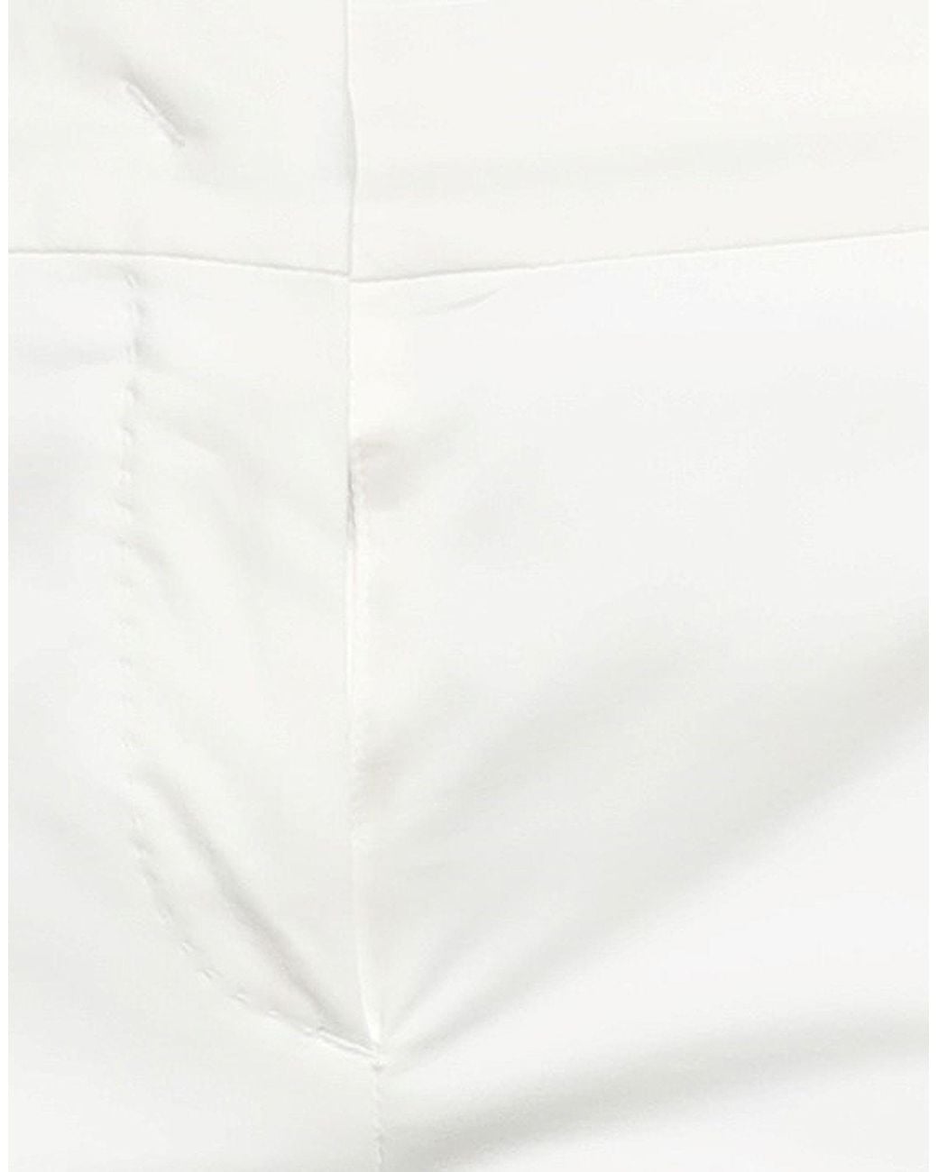Grifoni White Ivory Pants Cotton, Elastane